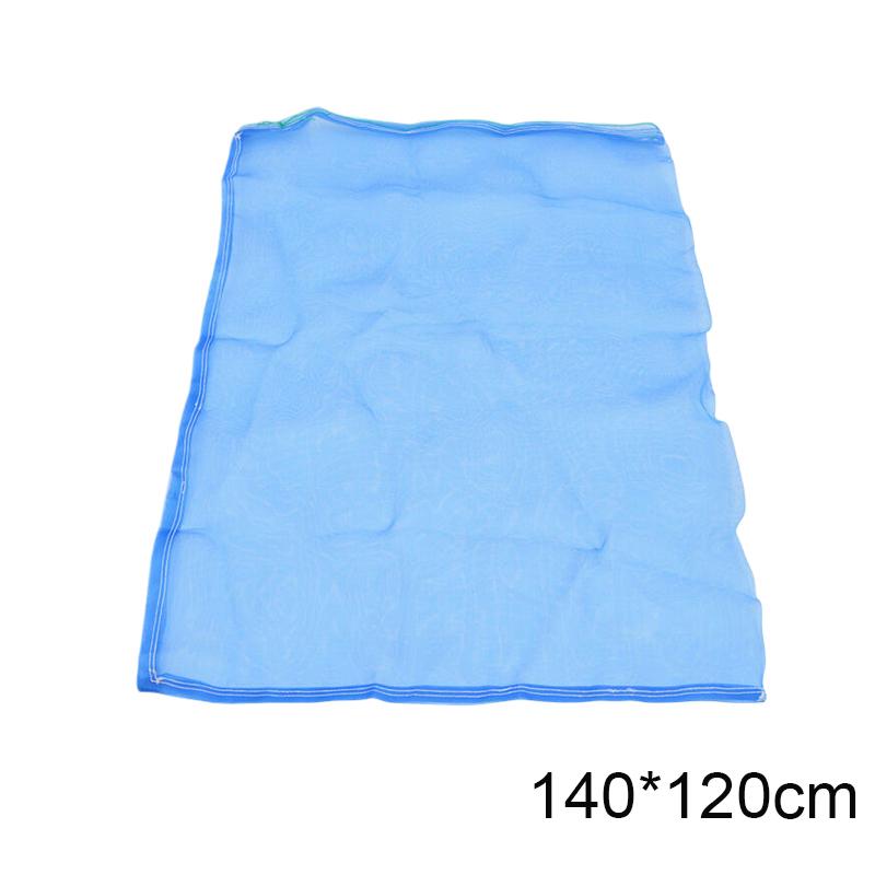 

Nylon Bag Blue Mosquito Netting Bag For Storing Bottles Cardboard Boxes With Drawstring Multipurpose Logistics Plastic Woven Bag 120x140cm