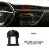 Car Phone Holder for Toyota 6th Gen Camry, Corolla, Highlander - Clip Base Accessory