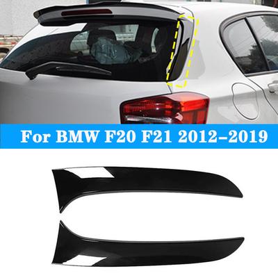 For BMW 1 Series F20 F21 116d 120i 118i M140i M135i Car Rear Window Side Splitter Trunk Diffuser Canards Spoiler ABS 2012-2019 Lcqm29 Cwrt0