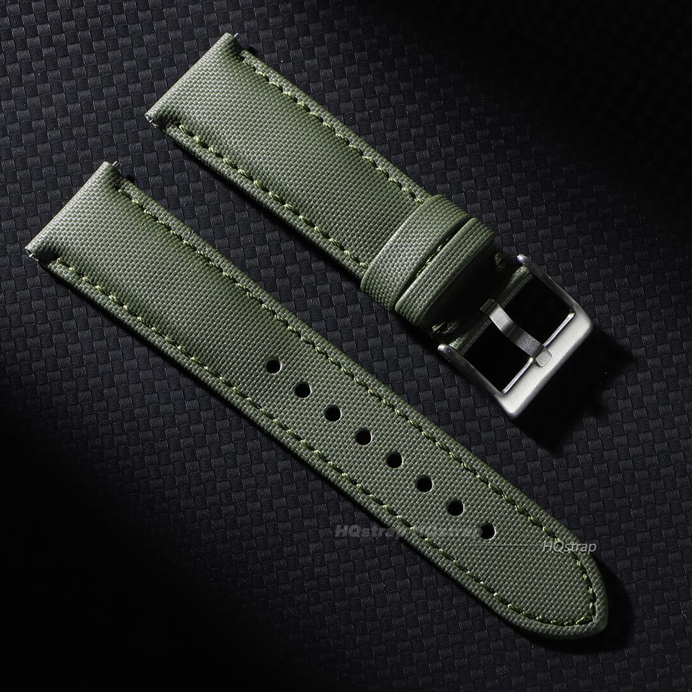 

18mm 20mm 22mm Sailcloth Straps for Omega for Seiko Smart Watches Men Women Nylon Leather Quick Release Waterproof Watch Band 18mm