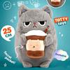 Cat Plush Toy With Soft Short Pile For Collectors And Kids