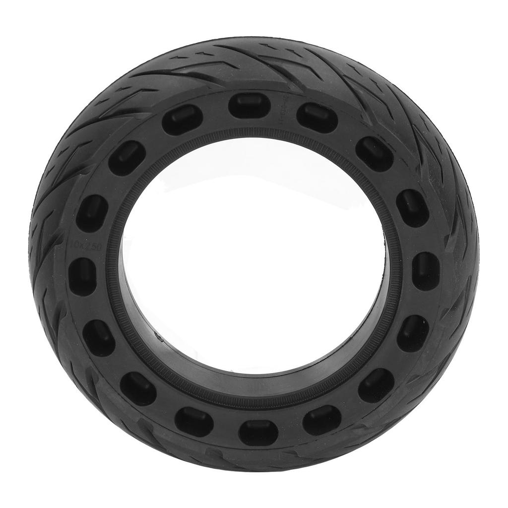 10x2.5 Electric Scooter Non Inflatable Tire Rubber Anti Slip Explosion Proof Electric Scooter Outer Honeycomb Wheel for