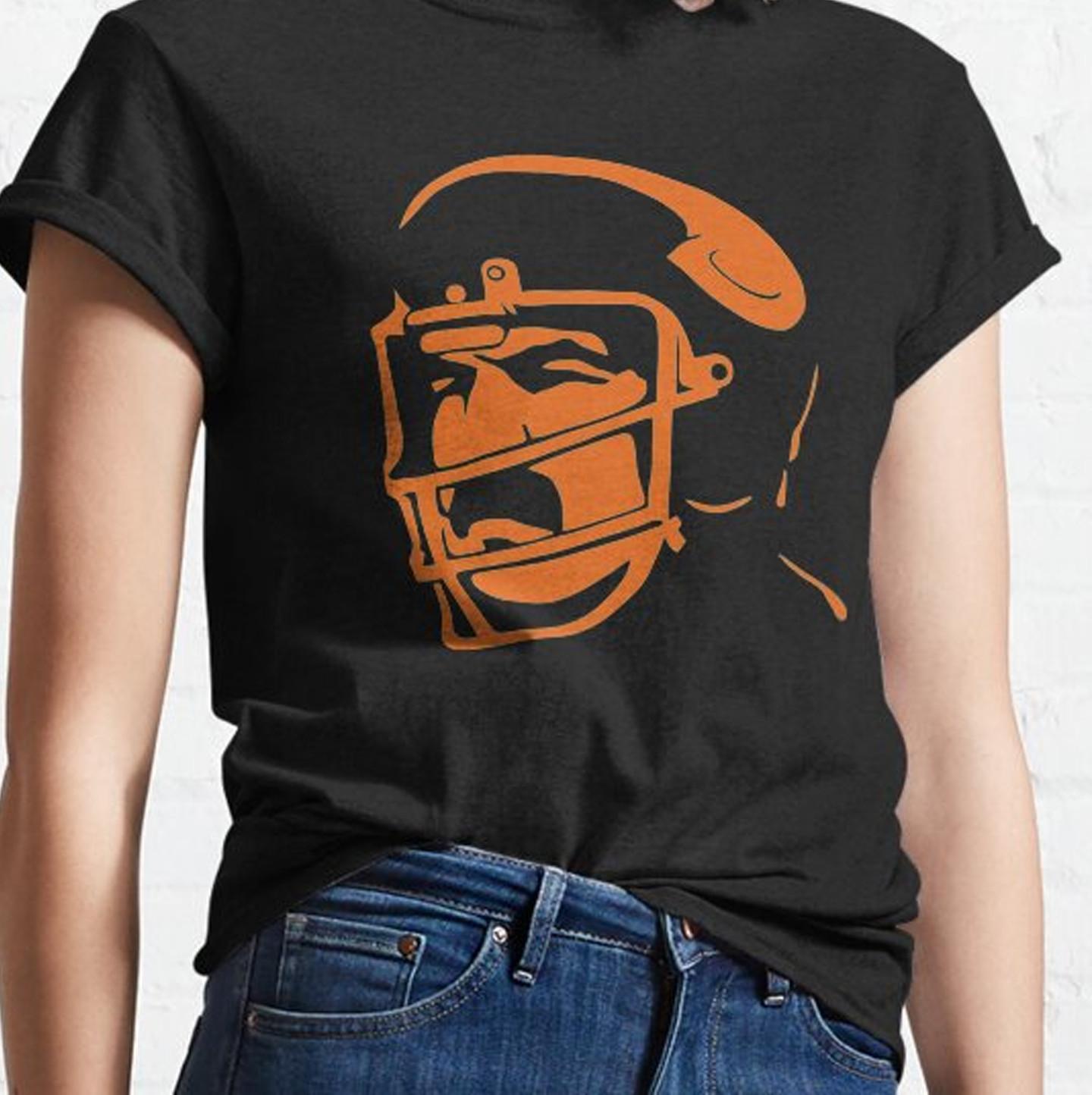 Dick Butkus FACE black T-Shirt Mens Womens Tees Top Unisex SHORT SLEEVE All sizes JJ5134 S