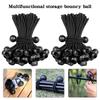 5/10/20PCS Cordes Élastiques Bungee Extérieures Corde à Bille Sangles de Fixation Portables pour Tente pour Bâche Auvent Tente de Camping Accessoires