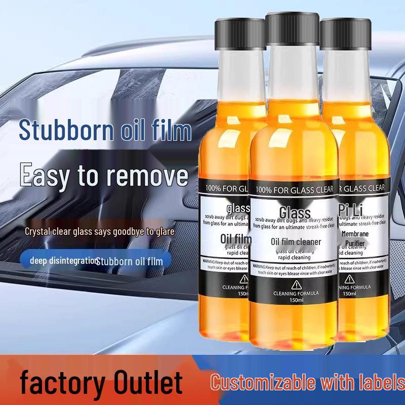 Windshield Oil Film Remover & Rainproof Cleaner
