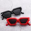 Ins Vintage Cat Eye Sunglasses Women Square Small Frame Sun Glasses Female Brand Designer Retro Shades Fashion