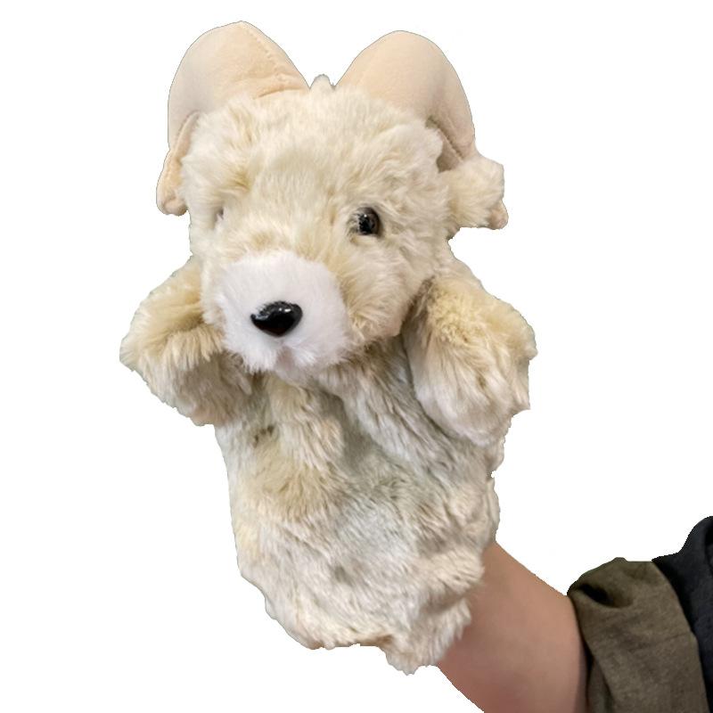 Animal Hand Plush Puppet Toy Cartoon Glove Role Play Educational Interactive