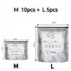 Zipper-style Thickened Aluminum Foil Sealed Cold Bag; Home Freezer Food Preservation Bag; Environmental Food Packaging Bag.