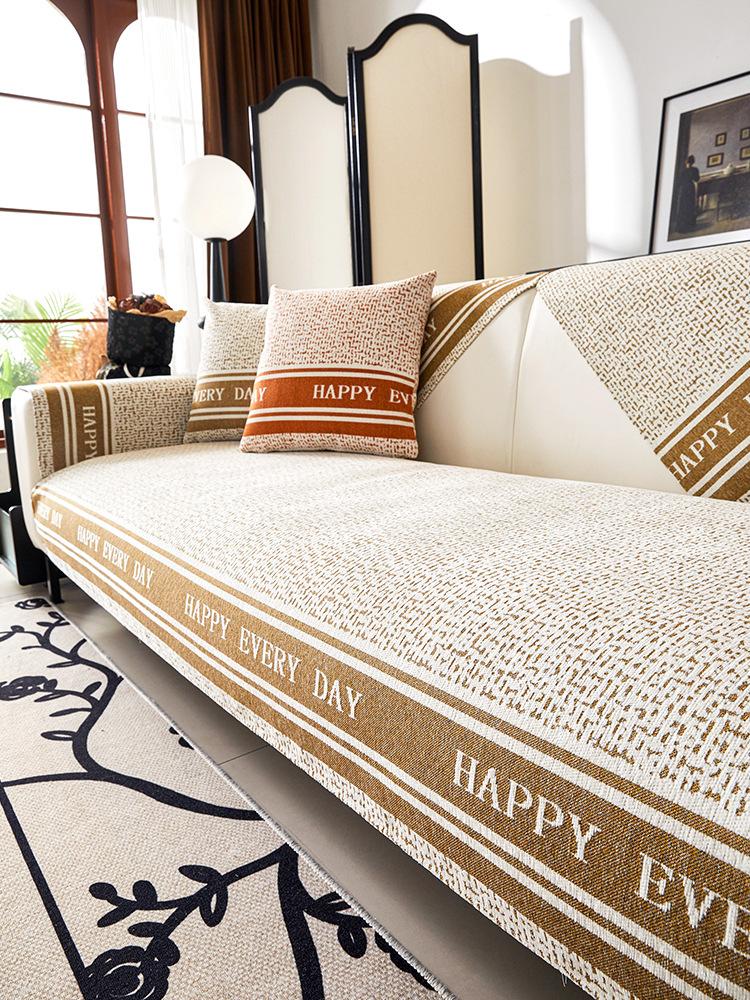 

Четыре сезона универсальная подушка для дивана простая современная комбинация полный пакет универсальный чехол для дивана противоскользящий скандинавский диван 70x70cm