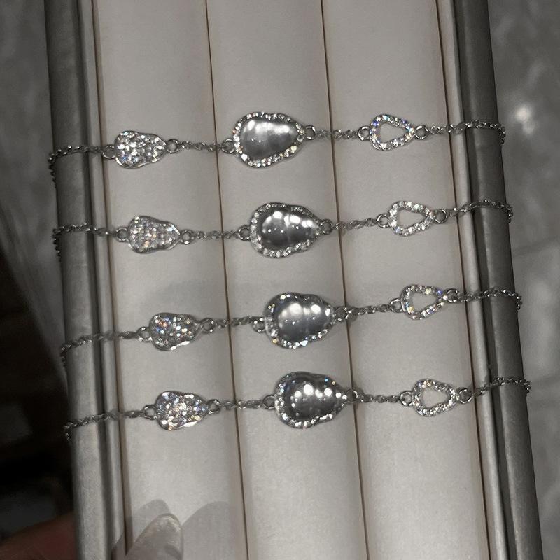 2025 New Zircon Resin Gourd Bracelet High-end Light Luxury Bracelet Fashion Versatile Jewelry Women