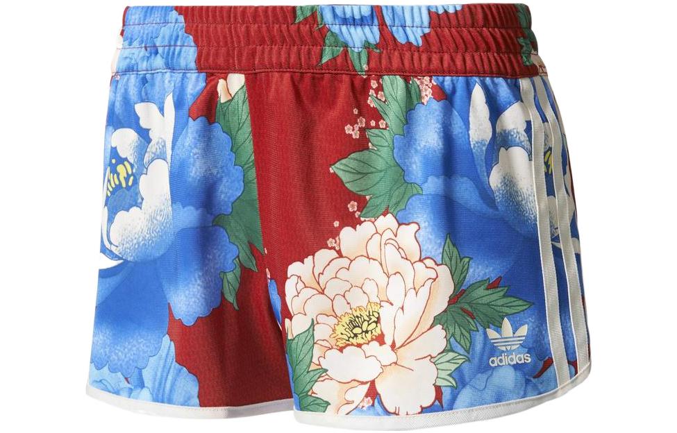 Adidas Originals Casual Shorts Women s Red Moderate BJ8419 S