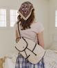 Leneeb Sling Backpack Canvas Black