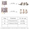 Thick Magic Plush Blanket Home Office Nap Blanket, Solid Color Blanket Cat Dog Pet Warm Bed Pet Sleeping Mat