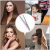 BLOOPIC Mini Portable Hair Curling USB Plug and Lightweight Safe Travel Home Business Trip Hair Iron 2-in-1 Iron, & Straightening, Type-C Play, &