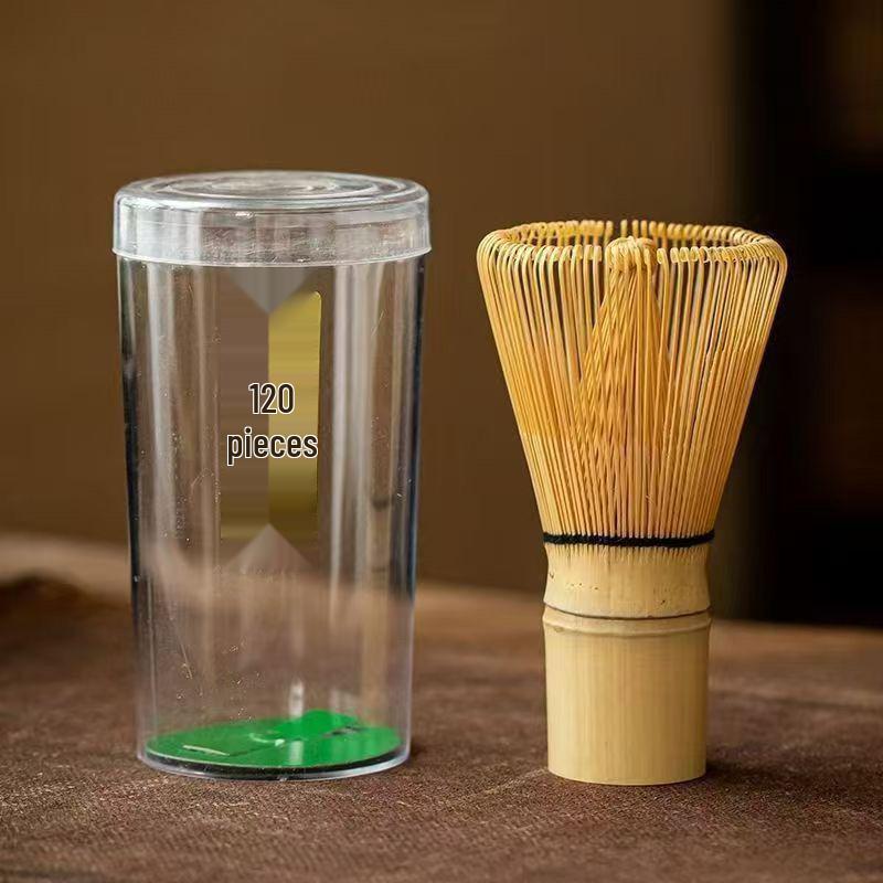 Bamboo Matcha Tea Whisk: Non-Shedding, Long Handle, Tea Ceremony Accessory