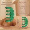 Sandalwood Air Cushion Massage Comb for Home Use - Fluffy Top, Large Board Design