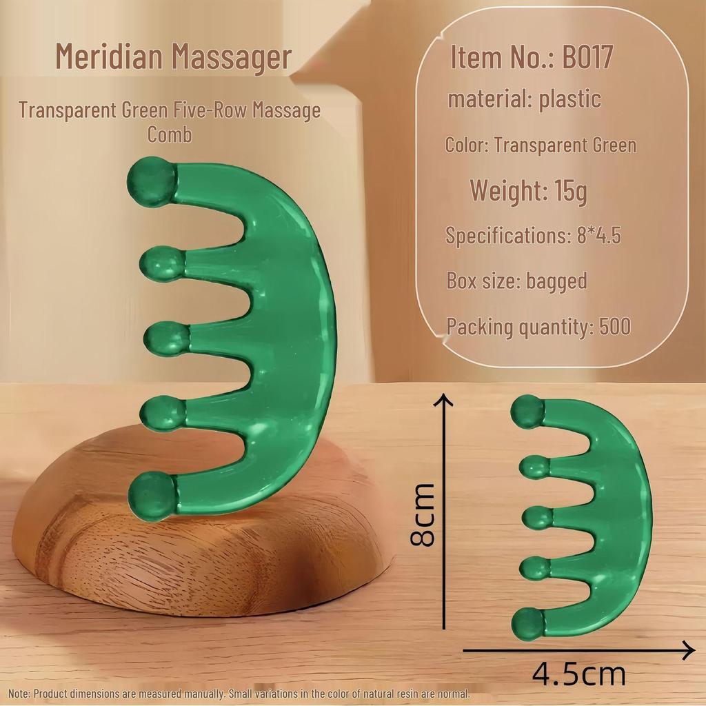 Sandalwood Air Cushion Massage Comb for Home Use - Fluffy Top, Large Board Design