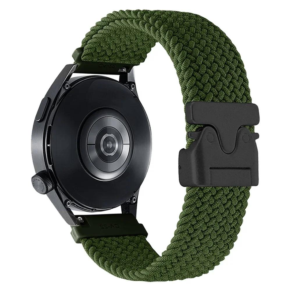 Cinturino Magnetico in Nylon 20mm 22mm Per Garmin Forerunner 570 265 55 255 Active 6 5/Vivomove Trend/Vivoactive 6 5/Venu 3/2 Braccialetto