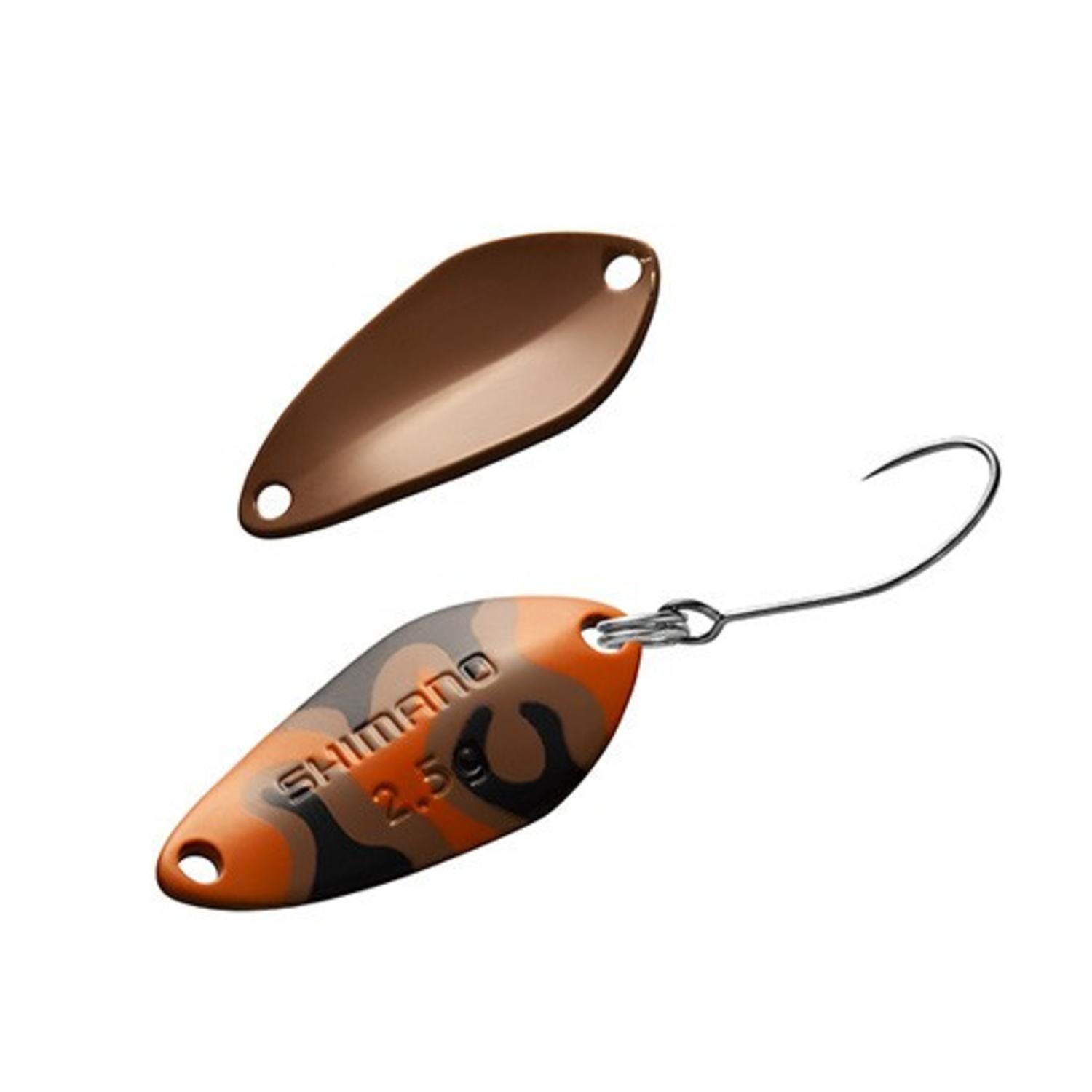 

SHIMANO Spoon Cardiff Search Swimmer Camo Edition 003 Brown O Camo 2.5g TO-W25S