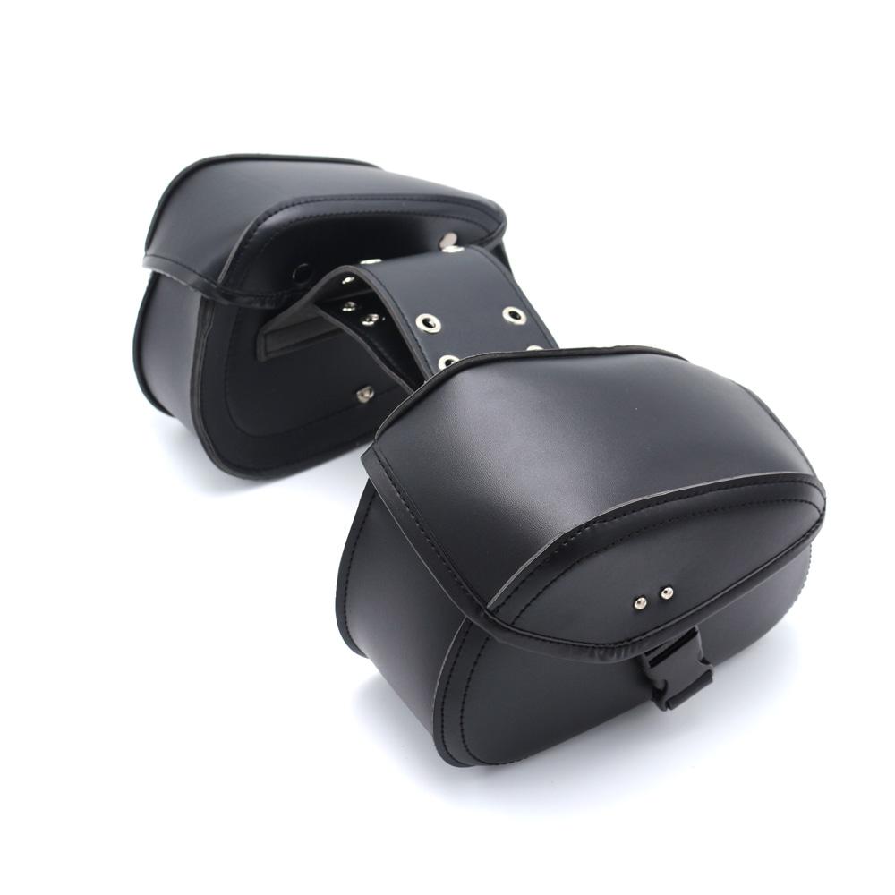 For Honda Motor Parts Motorcycle Saddle Bags Leather Storage Tool Side Pouch Bags