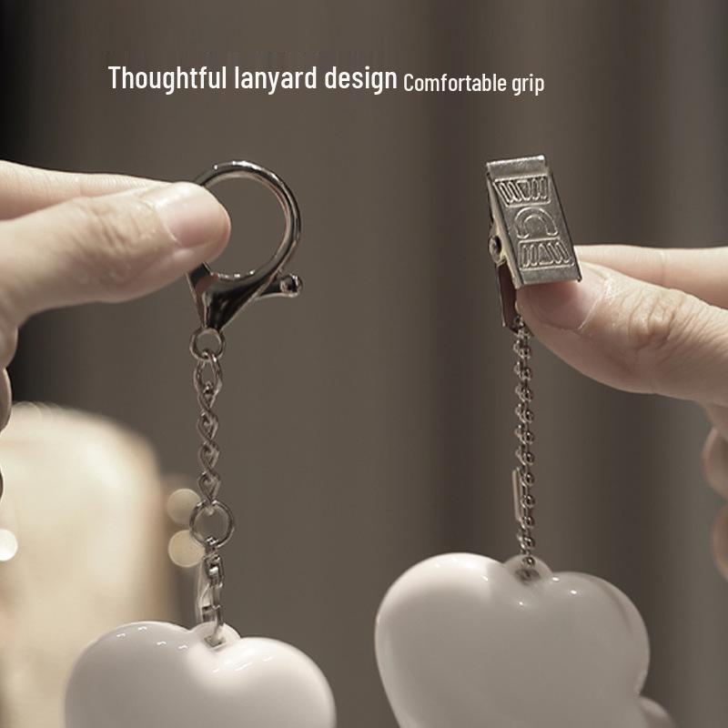 3D Touch LED Keychain Light - Cute, Creative Ornament Gift for Bedroom