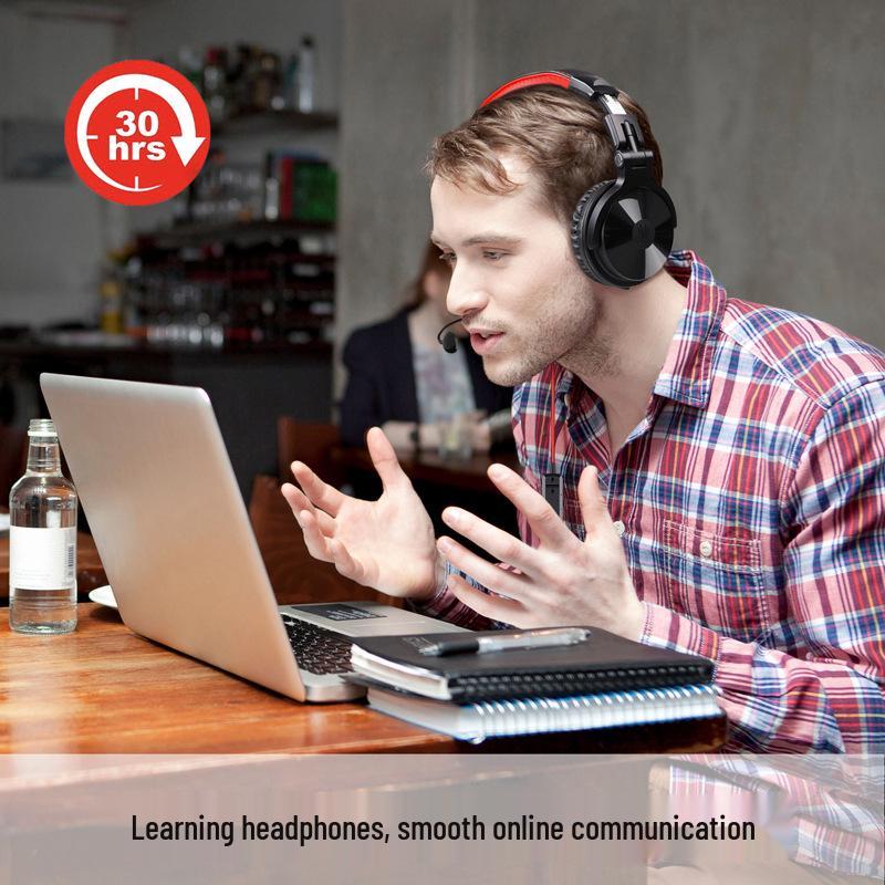 OneOdio DJ Monitoring Wired Over-Ear Headphones with Mic for Studio & Computer