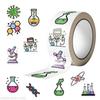 500PCS Chemical Science Graffiti Roll Stickers Waterproof Learning Laptops Suitcases Mobile Phones Cars Waterproof Roll Stickers