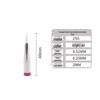 2mm Brush Needle Head: Glue Dispenser, Round Mouth, Coating Brush, Plastic Base, Screw Thread