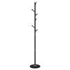 Porte manteau noir 175 cm fer enduit de poudre