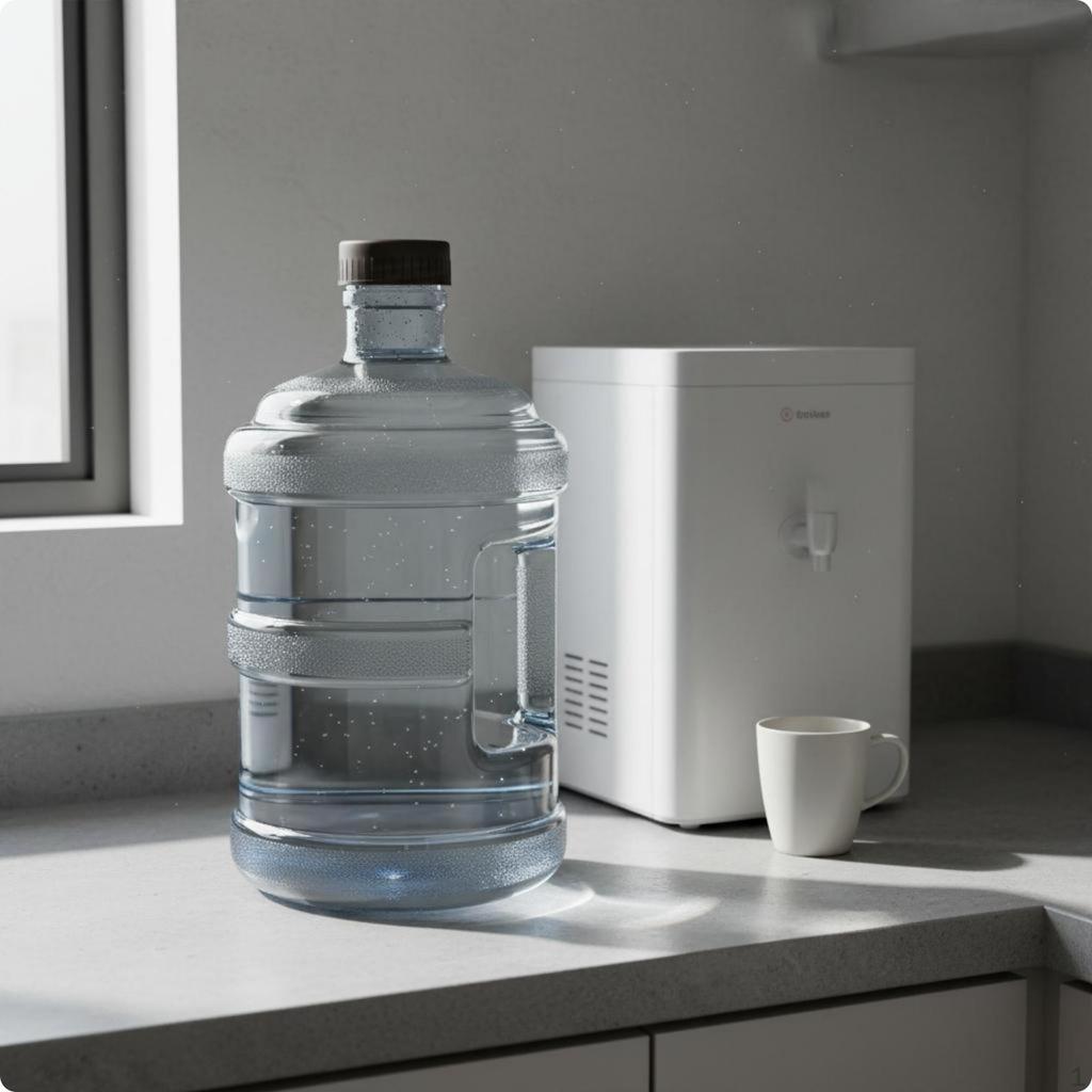 7.5L Water Jug Portable PC Barrel Food Grade Household Storage Clear 5L Premium
