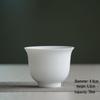 Yingqing Celadon Gongfu Tea Tasting Cup - White Porcelain with Logo