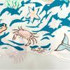 HERMES   Scarf Light Blue Silk Women