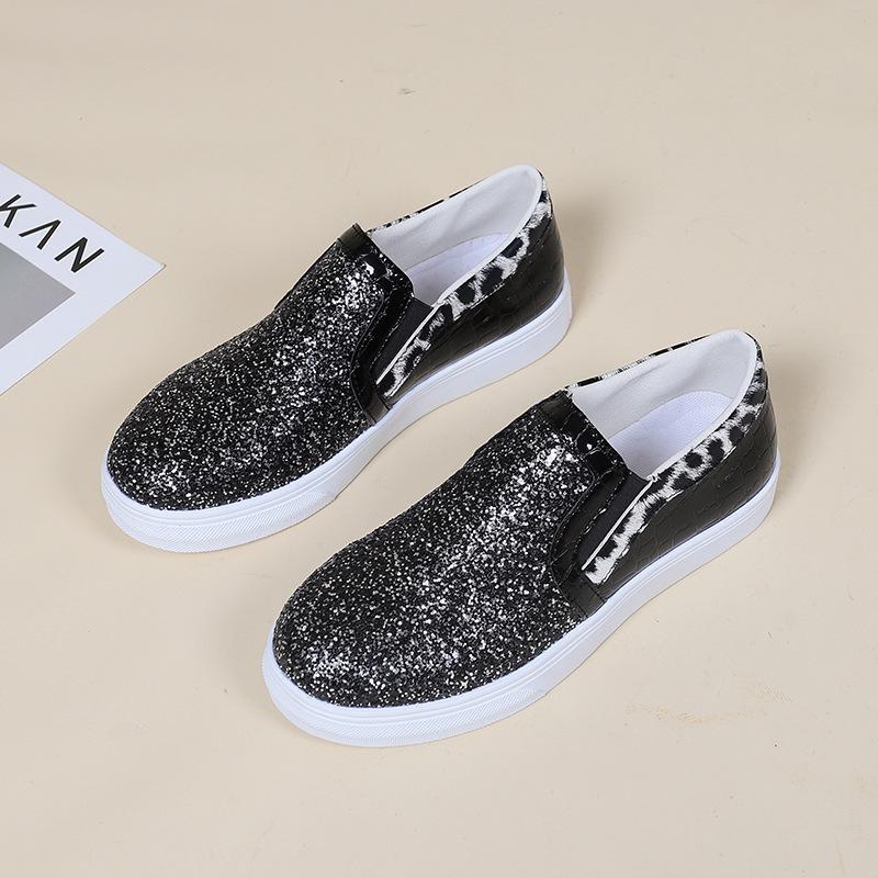 2023 Jarní Dámské Ležérní Flitrované Baleríny Velké Velikosti