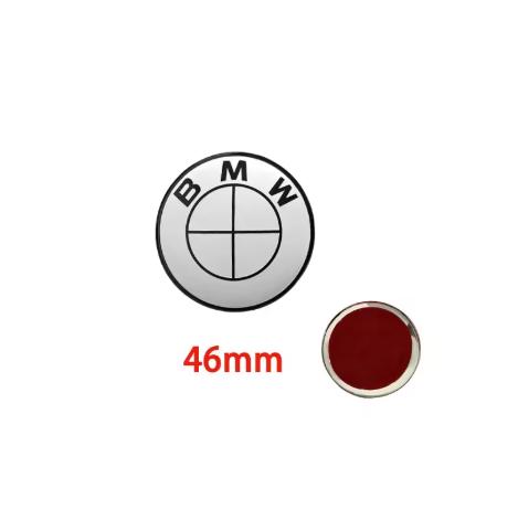 Insignia de ABS de 45 mm 74/82 mm de Buje 56/68 mm Insignia para Capó Delantero de Coche Tapacubos para BMW M Logo G30 G31 G38 G11 G12 G20 G28 F10 F48 F49