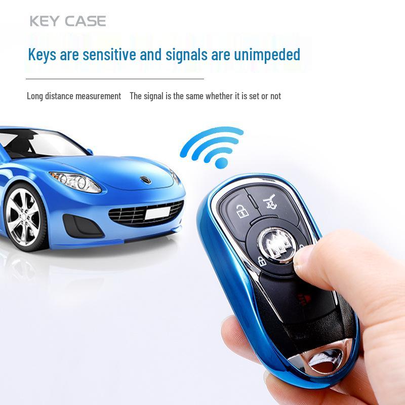 Buick Key Case for LaCrosse, Regal GS, Envision, Enclave - Full or Half Wrap Cover