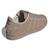 Adidas Originals Superstar Synthetic Leather Low-Top Sneakers Women Sneakers Gray Brown GW4440