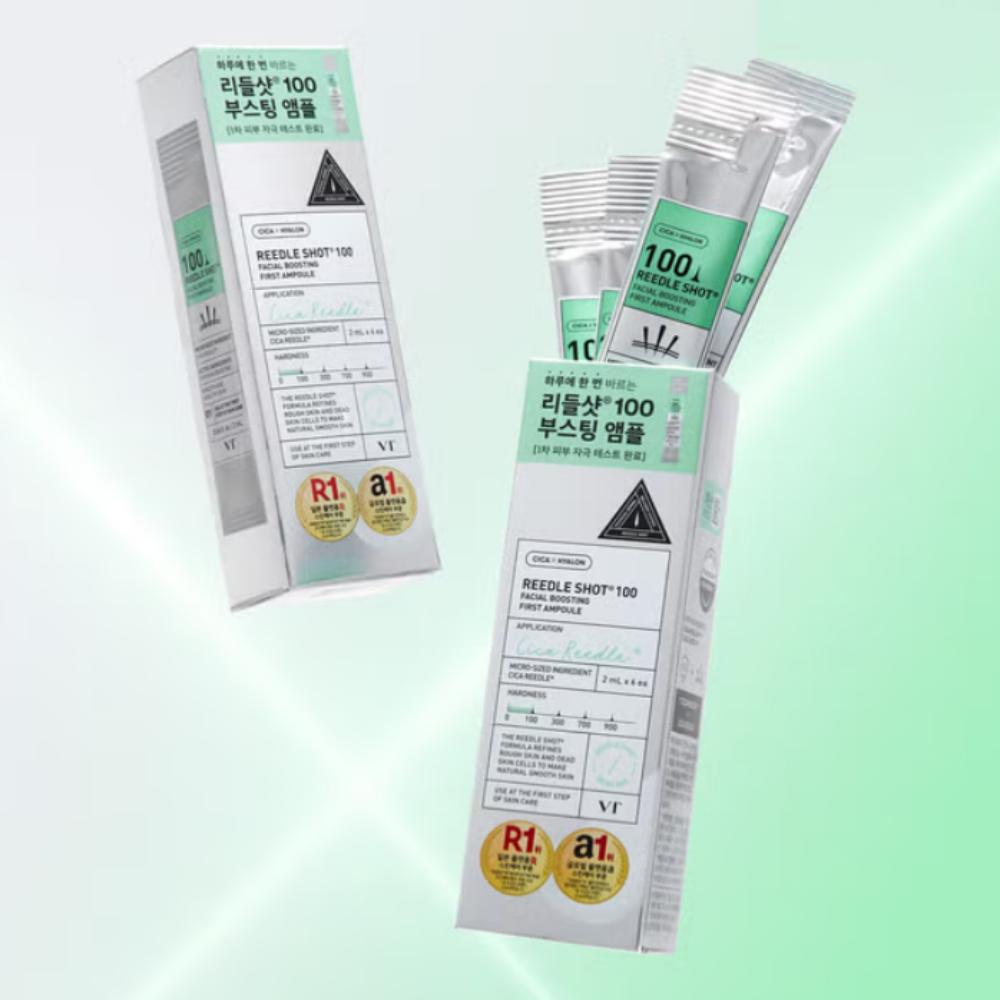 

VT Reedle Shot 100 Усиливающая первая ампула для лица
