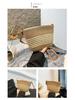 French-Style Woven Beach Tote - Versatile Single Shoulder Bag