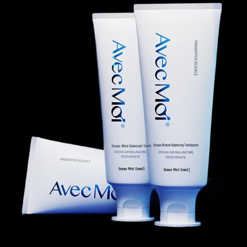 Avec Moi Probiotic Toothpaste & Brush Set