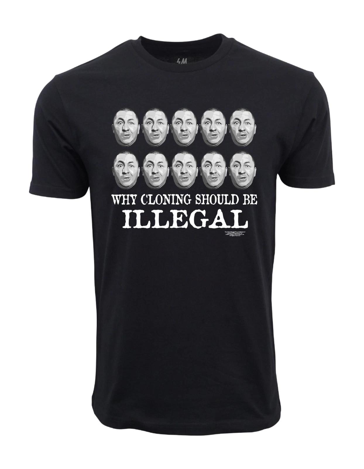 Unisex Adult Casual Graphic Why Cloning Should Be Illegal Graphic T... L