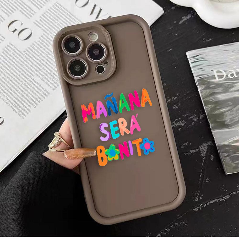 k-Karol G Manana Sera Bonito Phone Case For VIVO Y400 Y17S Y19S Y20 Y21 Y22S Y28 Y35 Y36 Y38 Y39 Y51 Y72 Y75 Y76 Y77 Y100 Shell