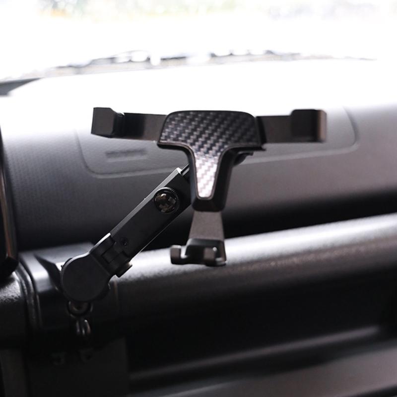 Universal Car Phone Holder Extender 17mm Ball Joint 360 5 Level Telescopic Aluminum Alloy Construction
