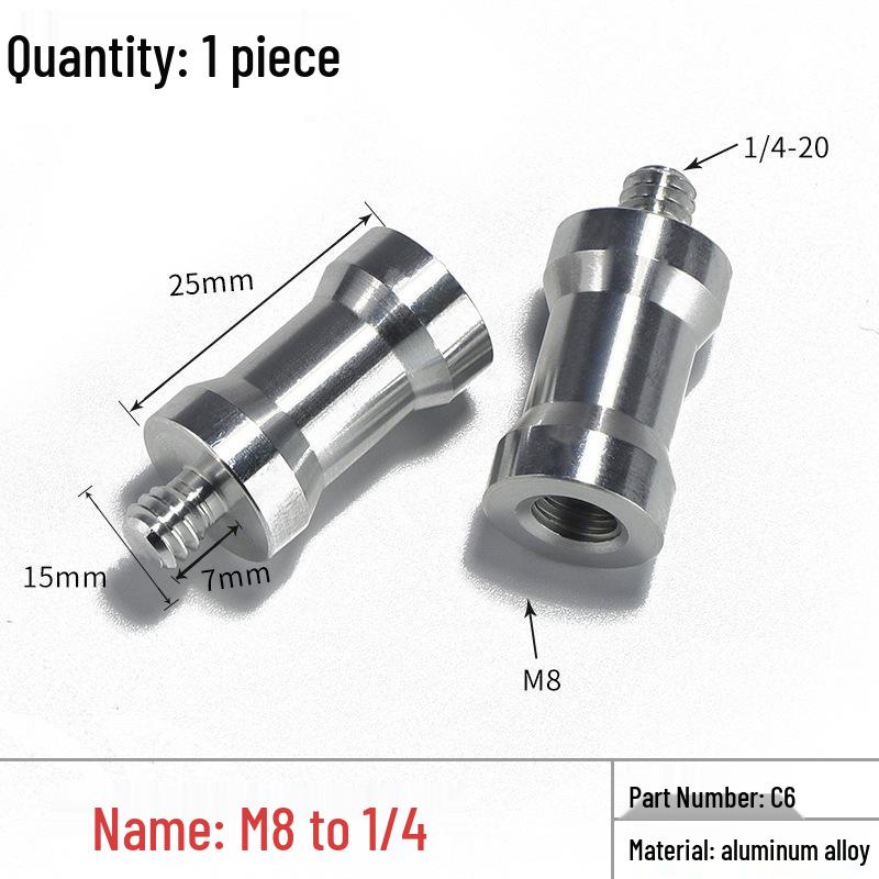 Swivel Head Tripod Light Stand with Interchangeable Mount