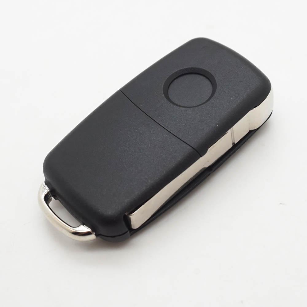 Cocolockey 2/3/4 Button Remote Flip Folding Key Shell for Vw Golf Jetta Passat Bora Sharan Touran for Seat Leon Car Accessories