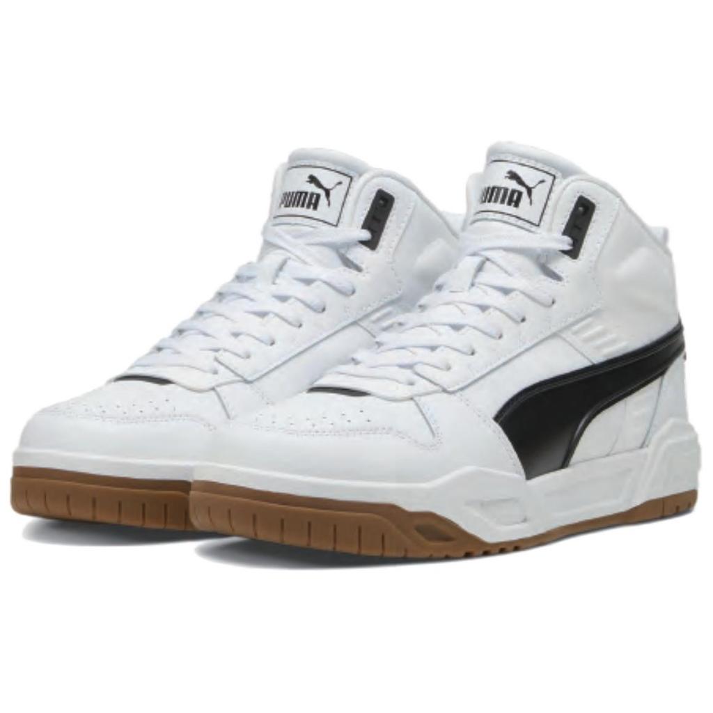 Puma Rbd Tech Mid Fashion Comfortable High-Top Sneakers Unisex Sneakers White 396148-08
