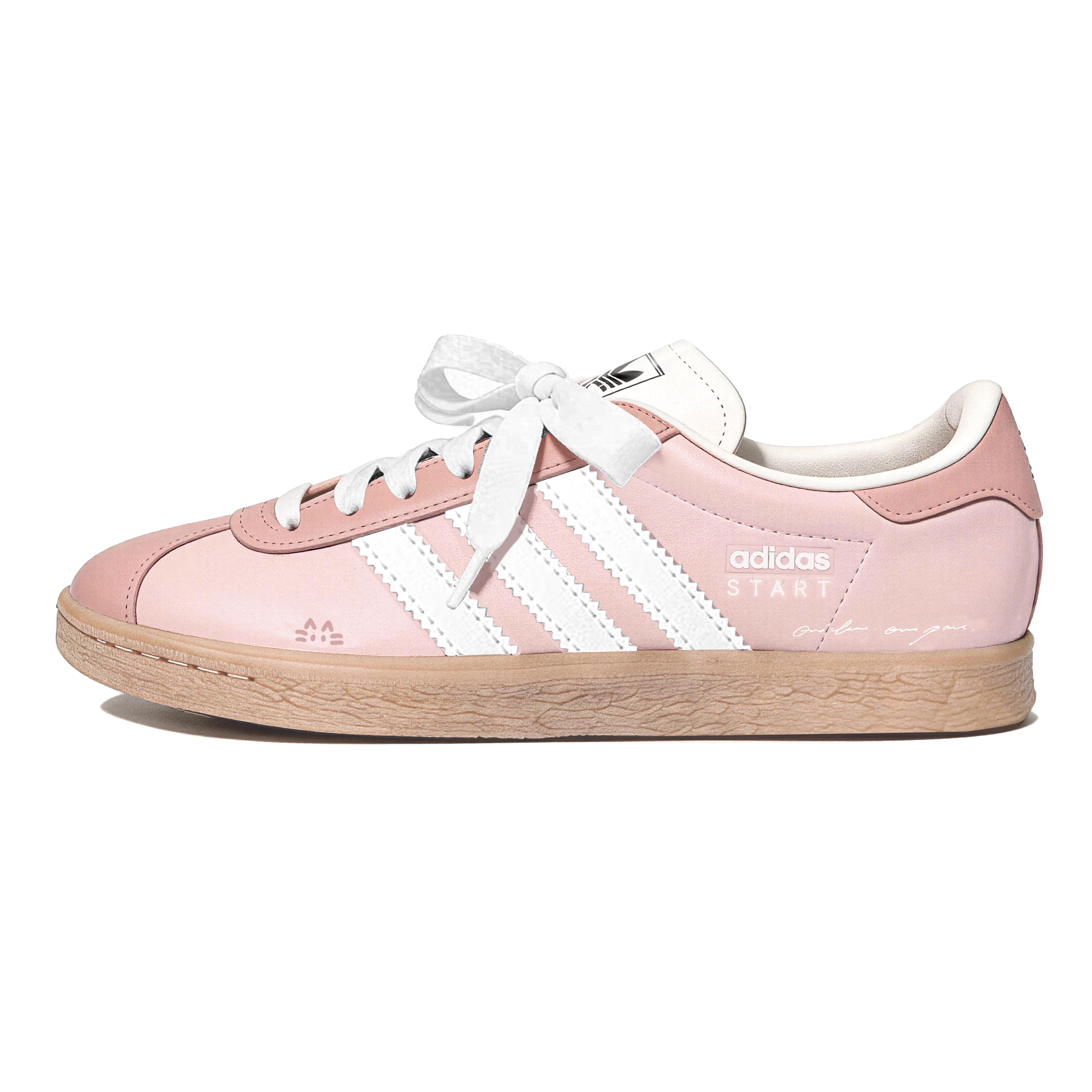 

Adidas Originals Stadt Pink Undertone, Refreshing German Army Trainers Unisex JR6343(Team1047-) 36⅔