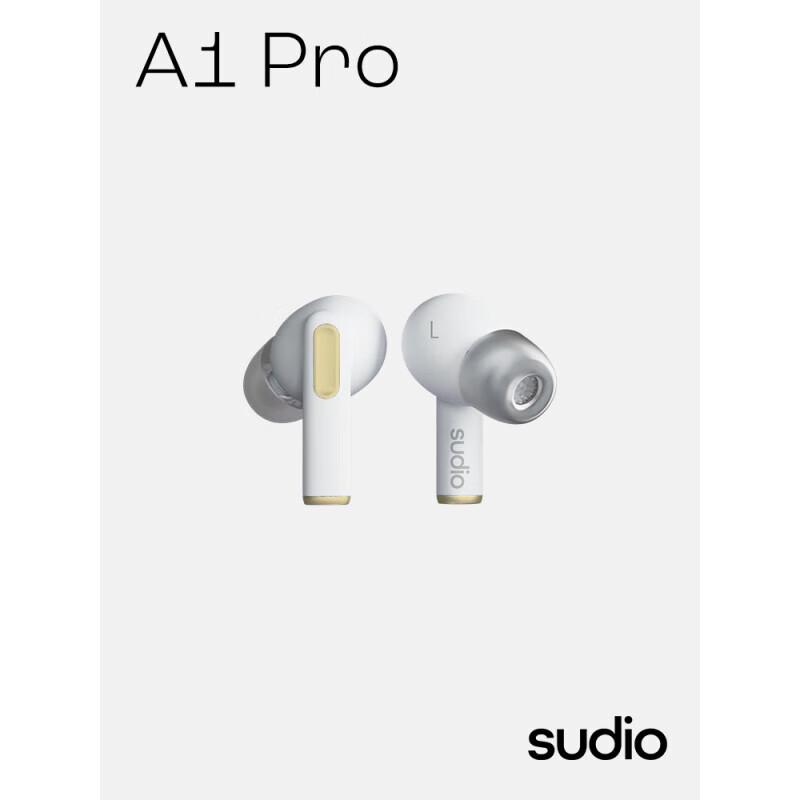 SUDIO A1Pro True Wireless Noise-Cancelling Earbuds