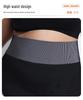 2025 Plus Size Breathable High Waist Color Block Yoga Leggings: Butt-Lifting, Seamless, Long Striped Sport Tights for Women