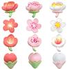 Flower Series Resin Croc Charms: DIY Floral Shoe Accessories & Decorations