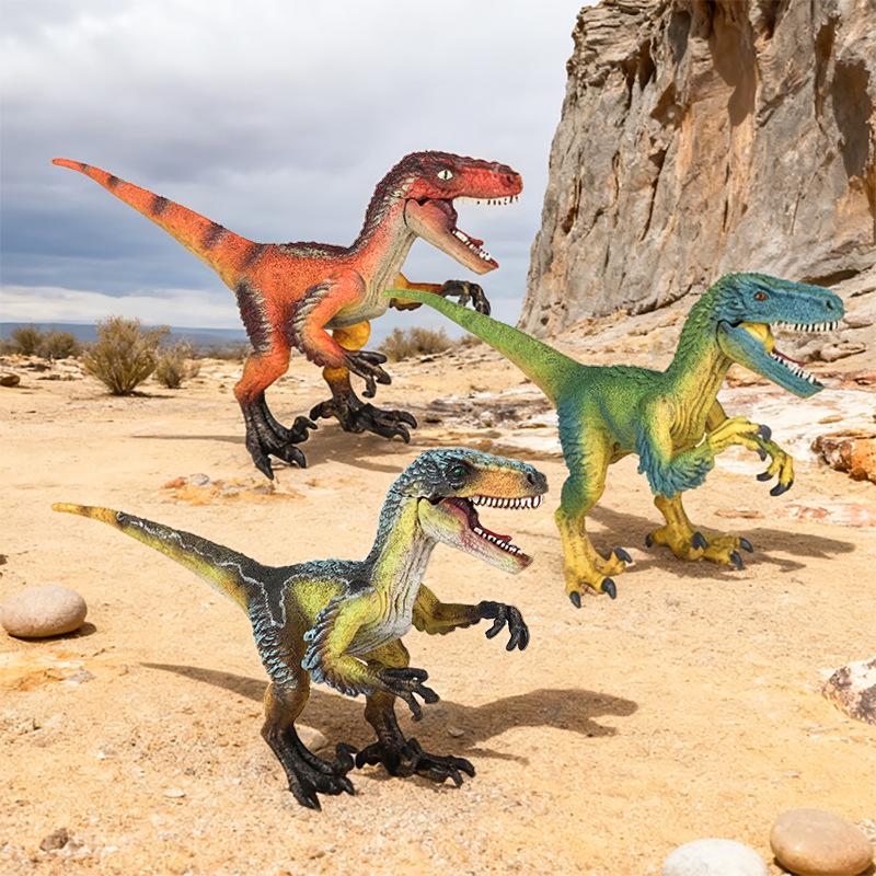 Jurassic Dinosaur Simulation Model: Stegosaurus, Mosasaurus, Pterodactyl, Triceratops, T. Rex, Allosaurus.